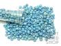 Size 6-0 Seed Beads - Opaque Lustered Sky Blue